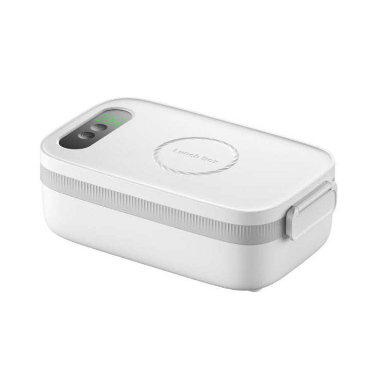 革新電熱弁当箱 1L大容量 ランチボックス 14000mAh USBワイヤレス充電式 高速加熱 注水不要 304ステンレス 可脱着式内釜 携帯便利 保温弁当箱