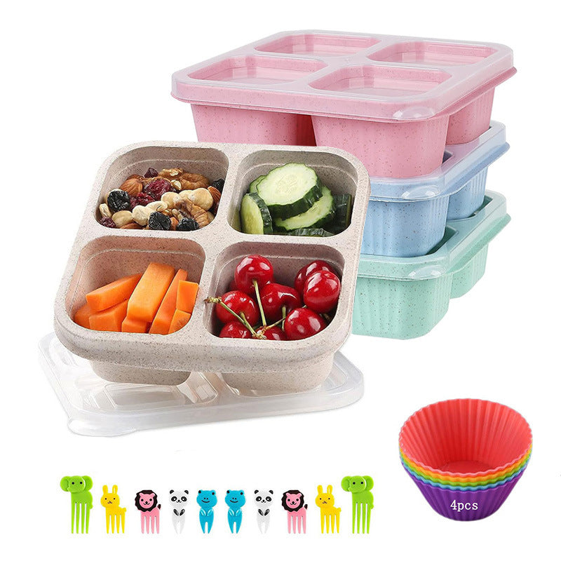 🍱 小麦ストロー製ランチボックス