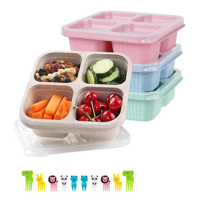 🍱 小麦ストロー製ランチボックス